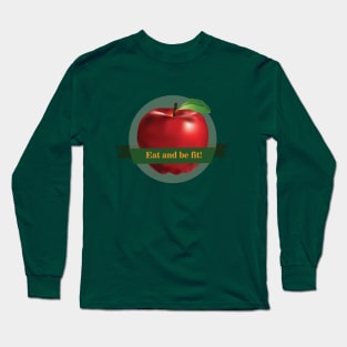 An apple Long Sleeve T-Shirt